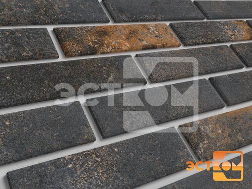 Фото — Фасадная и интерьерная клинкерная плитка Element Klinker Exclusive Metal Dark
